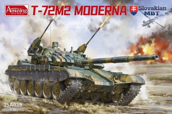 Amusing Hobby 35A039 T-72M2 &quot;Moderna&quot; Slovak MBT 1/35