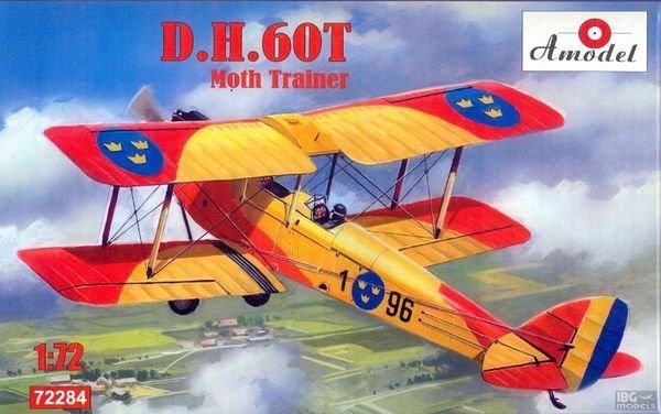 A-Model 72284 D.H.60T Moth Trainer 1:72
