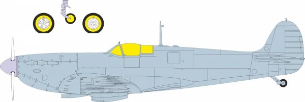 Eduard JX347 Supermarine Spitfire Mk.Vb - TFace (for Kotare Kits) 1/32