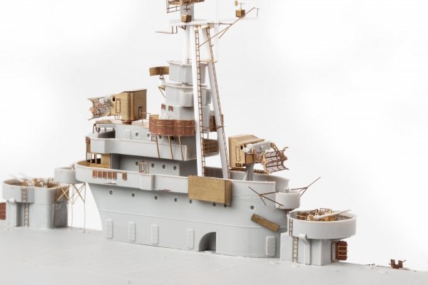 Eduard 53313 USS Ranger CV-4 part 3 TRUMPETER 1/350