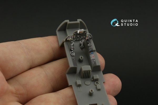 Quinta Studio QD48444 Fairey Gannet AS.1_AS.4 3D-Printed coloured Interior on decal paper (Airfix) 1/48