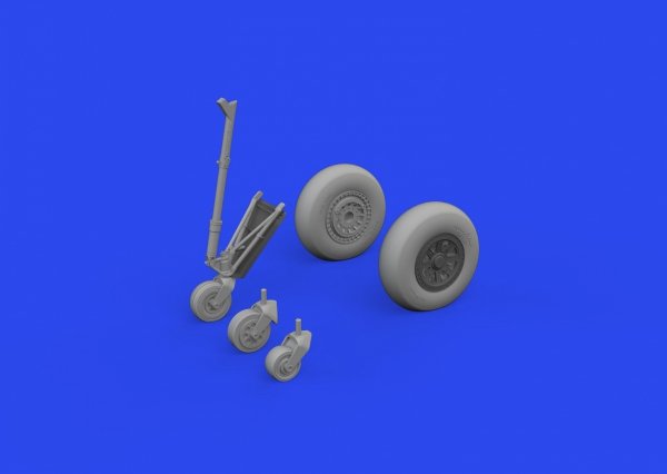 Eduard 648964 TBF/ TBM wheels w/ smooth tire ACADEMY 1/48