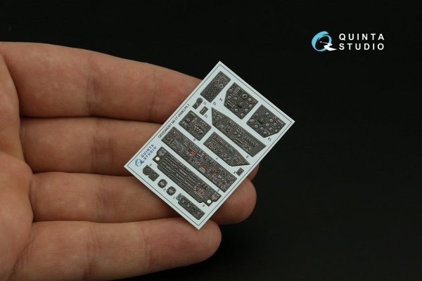 Quinta Studio QD48381 Mi-17 3D-Printed &amp; coloured Interior on decal paper (AMK) 1/48