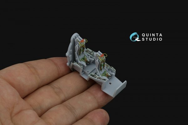 Quinta Studio QD72172 Blackburn Buccanneer S.2B Early 3D-Printed &amp; coloured Interior on decal paper (Airfix) 1/72