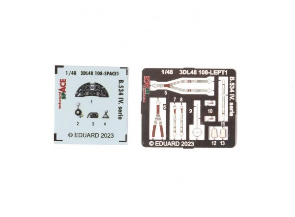 Eduard 3DL48108 B.534 IV. serie SPACE EDUARD 1/48