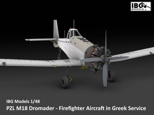 IBG 48004 PZL M18 Dromader - Firefighter Aircraft in Greek Service 1/48