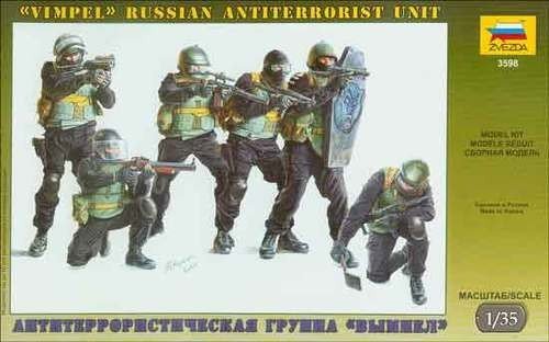Zvezda 3598 VIMPEL Russian Antiterrorist Unit (1:35)