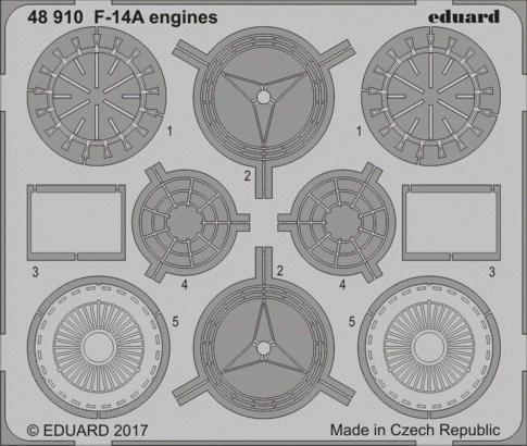 Eduard BIG49318 F-14A late TAMIYA 1/48