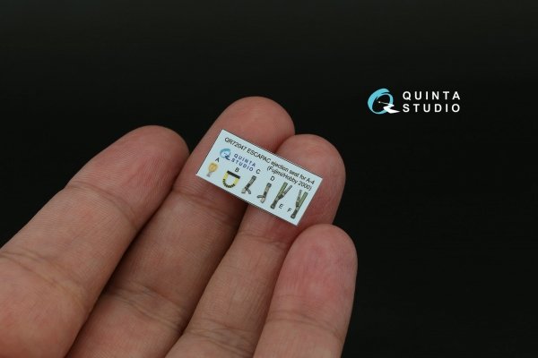 Quinta Studio QD72202 A-4M 3D-Printed &amp; coloured Interior on decal paper (Fujimi/Hobby 2000) 1/72