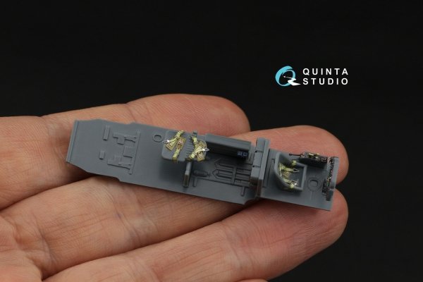 Quinta Studio QD72188 Bf 110G2/4 3D-Printed &amp; coloured Interior on decal paper (Eduard) 1/72