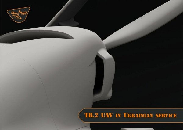 Clear Prop! CP4812 TB.2 UAV in Polish Service STARTER KIT 1/48