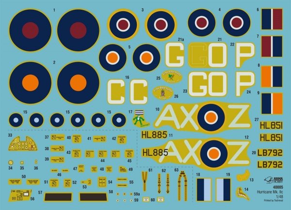 Arma Hobby 40005 Hurricane Mk IIc Trop 1/48