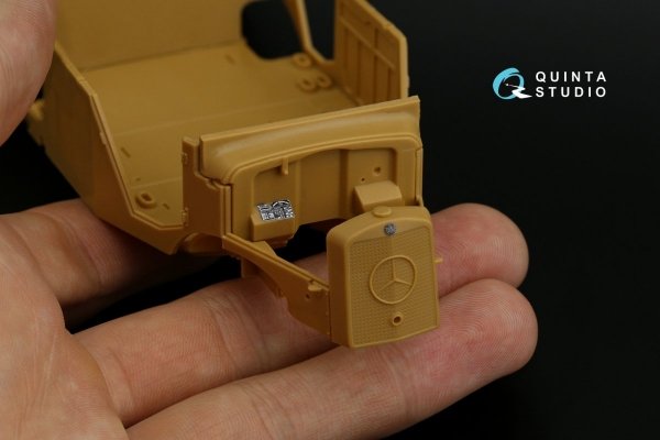 Quinta Studio QD35070 Mercedes-Benz L1500A 3D-Printed &amp; coloured Interior on decal paper (ICM) 1/35