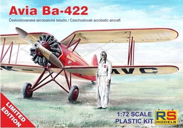 RS Models 94003 Avia Ba-422 Czechoslovak Acrobatic Aircraft