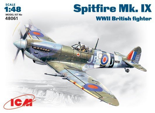 ICM 48061 Spitfire Mk .IX WWII British fighter (1:48)