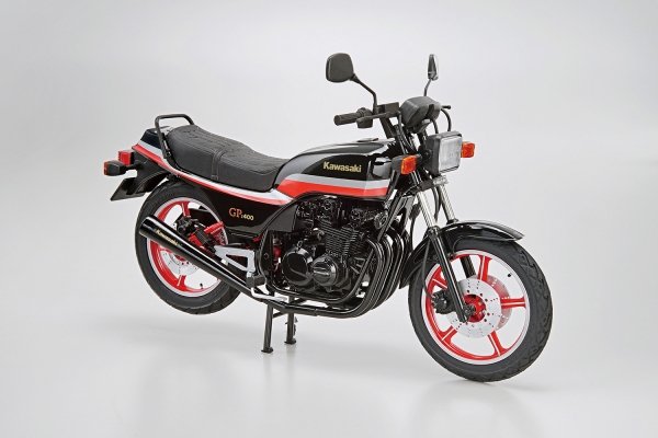 Aoshima 06267 Kawasaki KZ400M Z400GP 82 w/Custom Parts 1/12