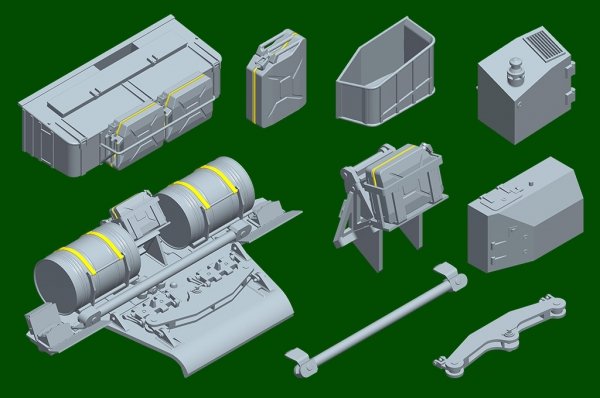 Trumpeter 09611 British MBT Challenger-1 (mk.3) 1/35