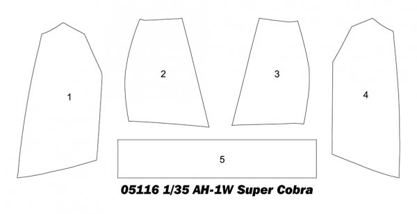 Trumpeter 05117 AH-1W Super Cobra (Turned Exhaust) 1/35