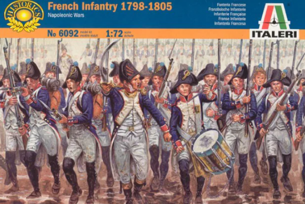 Italeri 6092 Napoleonic French Infantry 1800-1805 1/72