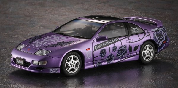 Hasegawa SP671-52471 Nissan Fairlady Z (Z32) Version R Twin Turbo 2by2 "Midnight Plamo" Tokyo Xtreme Racer 1/24