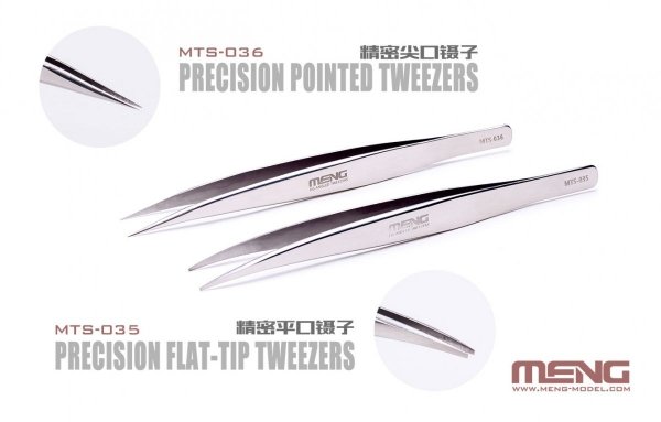 Meng Model MTS-036 Precision Pointed Tweezers (Precyzyjne szpiczaste szczypce)