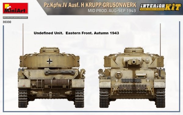 MiniArt 35330 Pz.Kpfw. IV Ausf. H Krupp-Grusonwerk 1/35