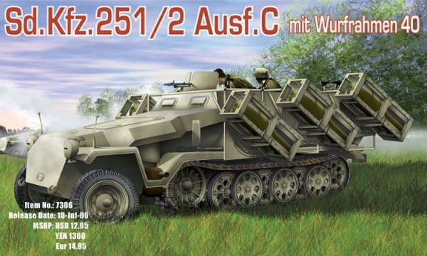 Dragon 7306 Sd.Kfz.251/2 C (1:72)