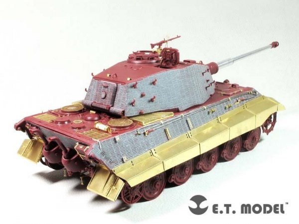 E.T. Model E35-259 WWII German KING TIGER（Henschel Turret）Basic (For MENG Kit) (1:35)
