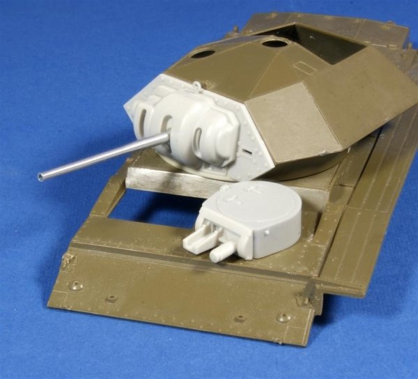 Panzer Art RE35-178 Mantlet &amp; MG turret for Crusader I/II tanks 1/35