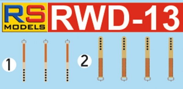 RS Models 94027 Rogozarski RVD-13 Polish Touring Plane 1/72