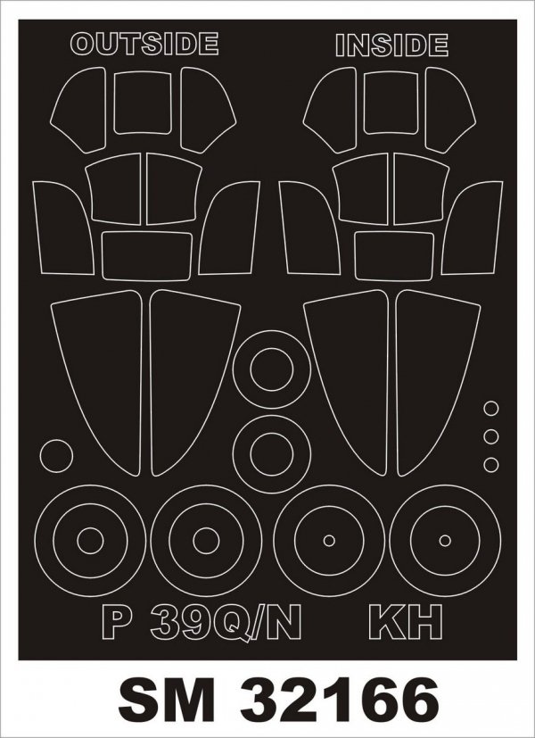 Montex SM32166 P-39Q/N AIRCOBRA KITTYHAWK 1/32