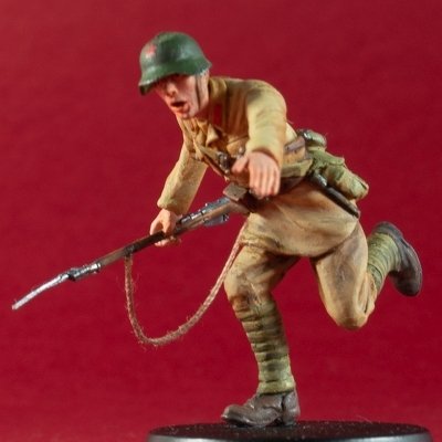 Toro 35F141 Biegnący Żołnierz Sowiecki - Husynne, 24.09.1939 - Wrzesień 1939 1/35
