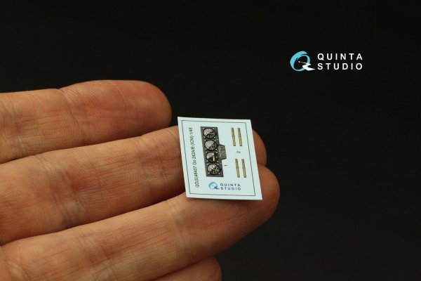 Quinta Studio QDS-48407 Go 242A-B 3D-Printed coloured Interior on decal paper (ICM) (Small version) 1/48