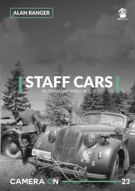 MMP Books 58808 Camera ON 23 Staff Cars in Germany WW2 Vol. 2 EN
