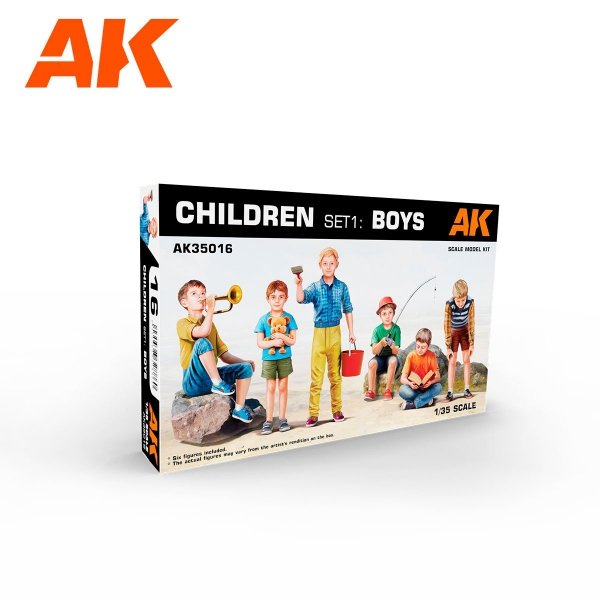 AK Interactive AK35016 CHILDREN SET 1: BOYS 1/35