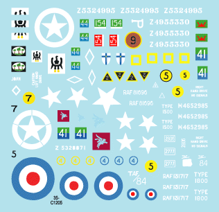 Star Decals 35-C1205 British Armoured Cars # 2 1/35