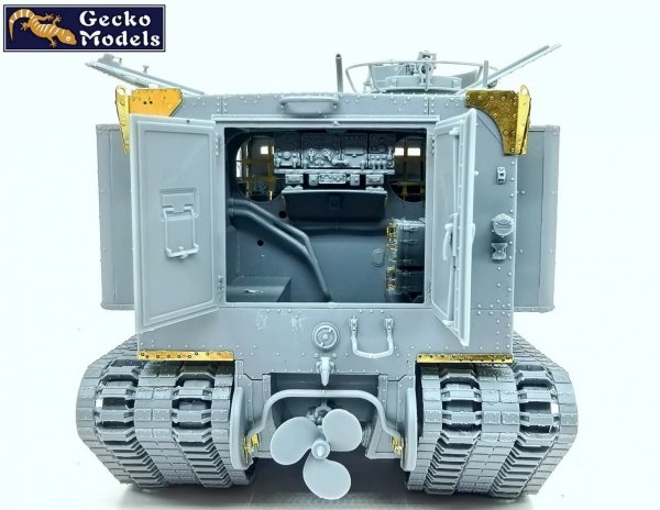 Gecko Models 35GM0117 US M76 Amphibious Cargo Carrier Otter - Late Production