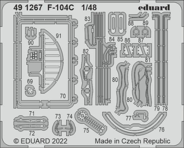 Eduard 491267 F-104C KINETIC 1/48