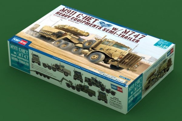 Hobby Boss 85519 M911 C-HET w/m747 Heavy Equipment Semi-Trailer (1:35)