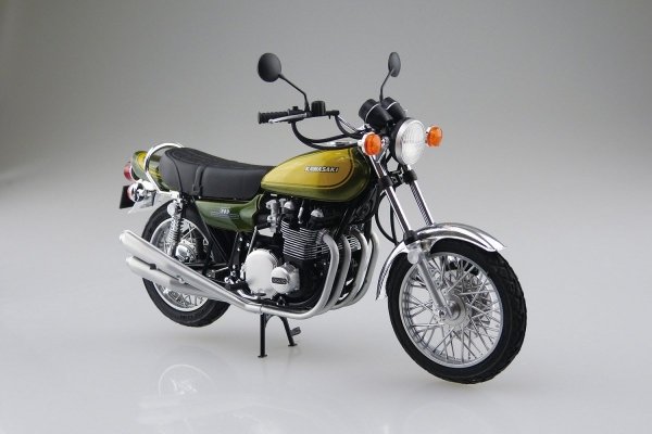 Aoshima 05531 KAWASAKI 900 SUPER4 Z1 witth CUSTOM PARTS 1/12