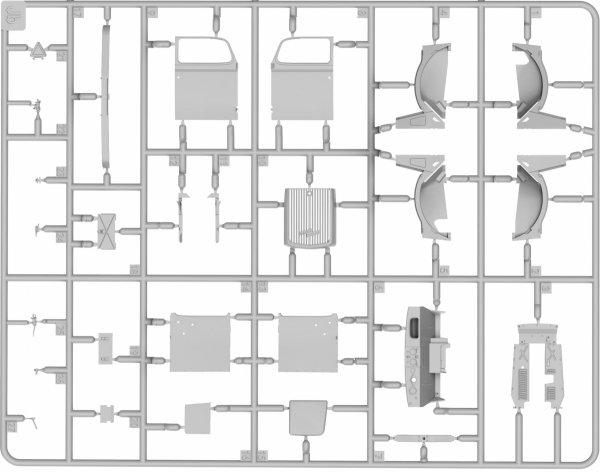 Mini Art 53037 Feldkuche Auf 3,6-36S 3t LKW PmQ600-Type 1/35
