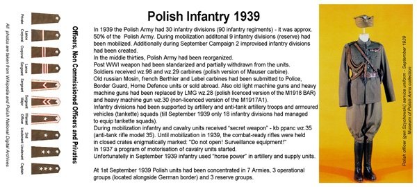 Toro 35F70 Wrzesień 1939 - Oficer piechoty Figurka wraz z kalkomanią 1/35