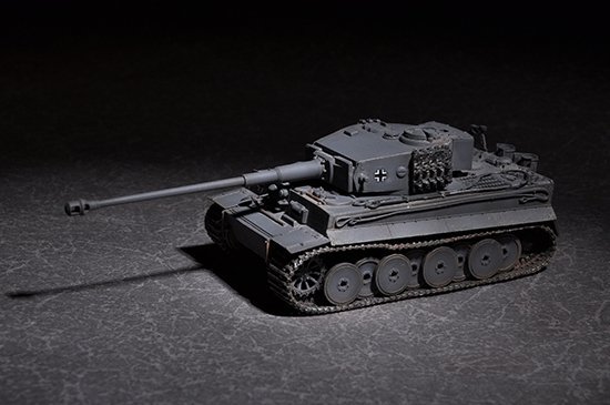 Trumpeter 07164 German Tiger with 88mm kwk L/71 (1:72)