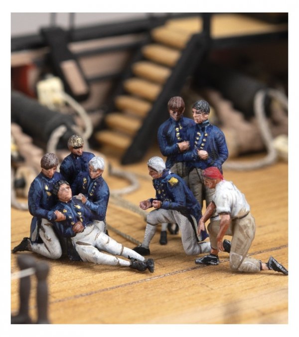ARTESANIA LATINA 22900F1 Metalowe Figurki Royal Navy Officers 19 figurek 1/84