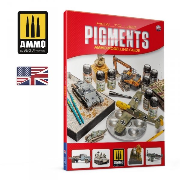 Ammo of Mig 6293 How to use Pigments - AMMO Modelling Guide (English)