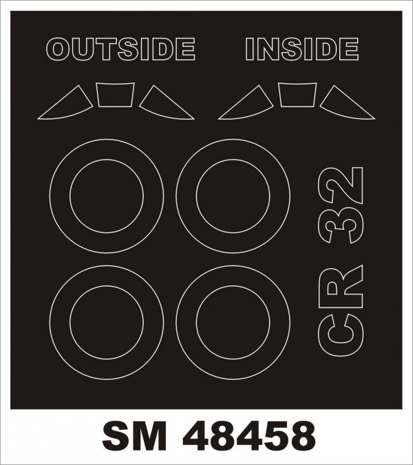 Montex SM48458 FIAT CR32 SPECIAL HOBBY 1/48