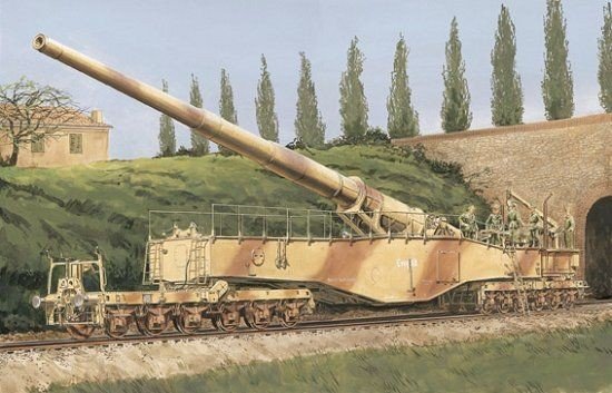 Dragon 6200 German Railway Gun 28 cm K5(E) (1:35)