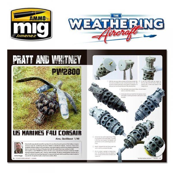 AMMO of Mig Jimenez 5203 TWA ISSUE 3 ENGINES (ENGLISH)