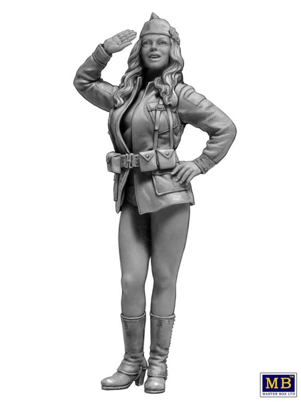 Master Box 24087 Pin-Up Series. "All the Way!" 1/24