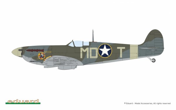 Eduard 70206 Supermarine Spitfire Mk.Vb Mid - The ProfiPACK Edition 1/72